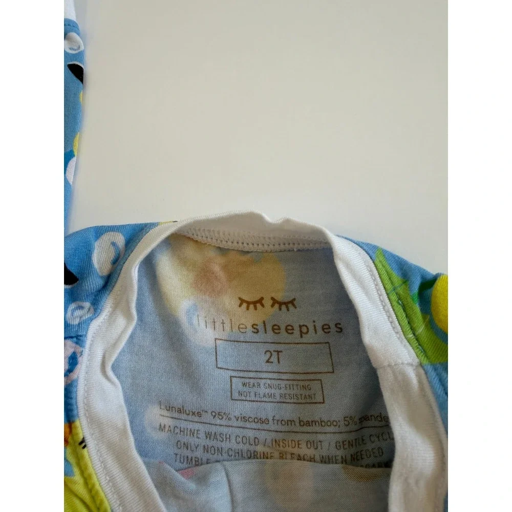 Little Sleepies Splish Splash BambooPajama Set 2T